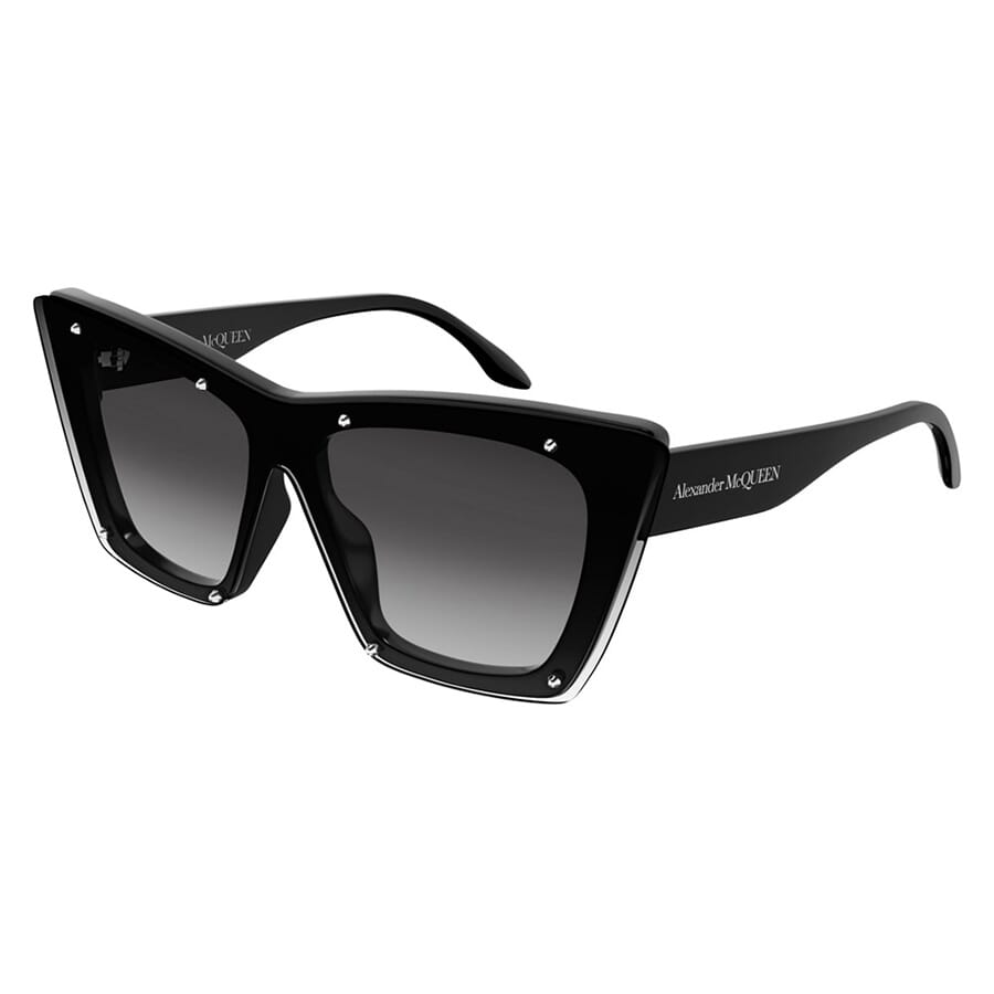 Studs Structure cat-eye sunglasses in Black